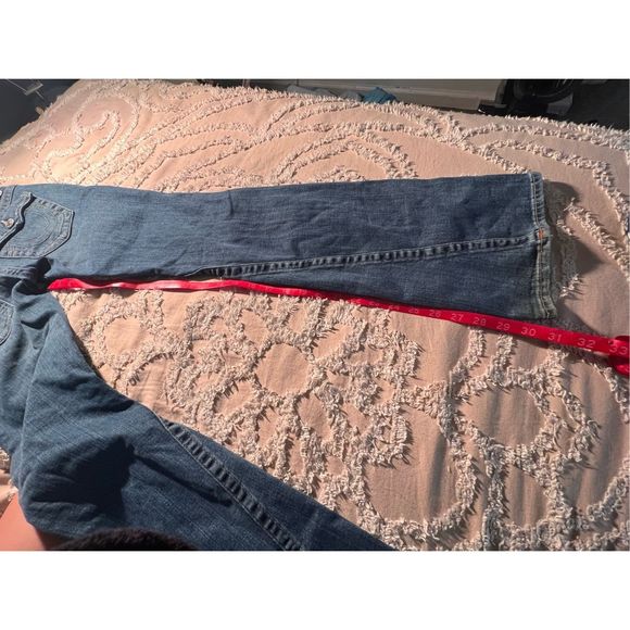 Authentic True Religion Jeans| Joey size 28 inch | boot cut low rise - Picture 9 of 13
